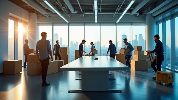 Réussir son déménagement d'entreprise pour un transfert réussi